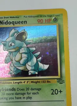 Pokemon TCG Nidoqueen Jungle 7/64 Holo Unlimited Holo Rare - Image 4