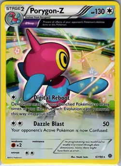Porygon-Z 67/98 - Holo XY - Ancient Origins - Pokemon Card - NM - Image 1