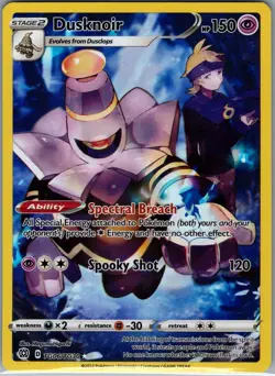 Dusknoir TG06/TG30 SWSH09: Brilliant Stars Trainer Gallery - Pokemon Card - NM - Image 1
