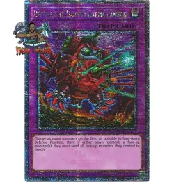 Yugioh 1x Destructive Daruma Karma Cannon RA04-EN103 Quarter Century Secret Rare - Image 1