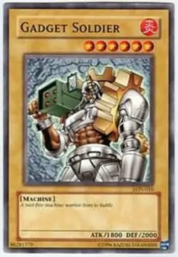 1x (EX) Gadget Soldier - LON-010 - Common - 1st Edition YuGiOh - Image 1