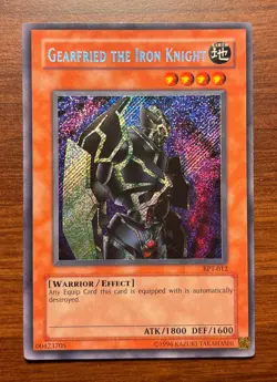 Gearfried the Iron Knight | BPT-012 | Secret Rare | LP | YuGiOh - Image 1