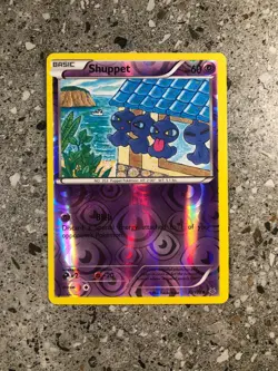 Pokemon TCG Cards Shuppet 30/108 Roaring Skies Reverse Holo - Image 1