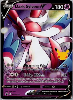 Dark Sylveon V - Promo SWSH: Sword & Shield Promo Cards SWSH134 NM - Image 1