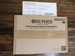 One Piece TCG Premium Card Collection 25th Edition Sealed English Promo Luffy - Image 1