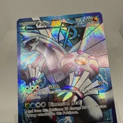 2013 Palkia Ex Plasma Blast Pokemon Card #100 Authentic MP Full Art 100/101 - Image 5