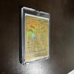 Pokemon Mega Lucario EX Gold Ultra Secret Rare Holo Card 188/132 - Image 2