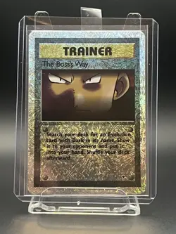 The Boss's Way 105/110 Legendary Collection Reverse Holo Pokemon Card RARE - Image 1