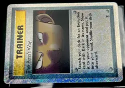 The Boss's Way 105/110 Legendary Collection Reverse Holo Pokemon Card RARE - Image 2