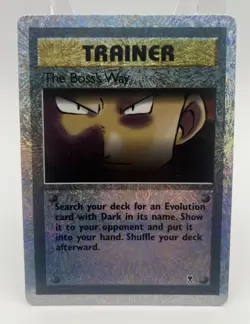 The Boss's Way 105/110 Legendary Collection Reverse Holo Pokemon Card RARE - Image 4