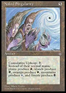 Naked Singularity - Medium Play MTG Ice Age - Image 1