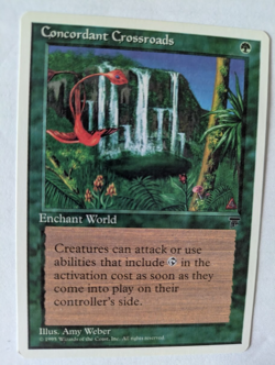 Concordant Crossroads Chronicles MTG NM Free shipping with tracking - Image 1