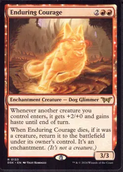 Enduring Courage - Duskmourn DSK - Magic MTG NM - Image 1