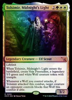 Tolsimir, Midnight's Light Murders at Karlov Manor NM MTG Foil - Image 1