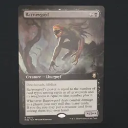 Barrowgoyf Extended Art MTG CMDR Modern Horizons 3 Rare 50 NM - Image 1