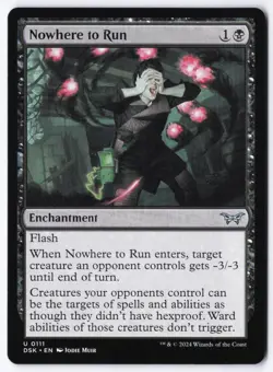 Nowhere to Run U Duskmourn: House of Horror 111 NM - Image 1