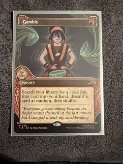 Gamble (Showcase) Avatar: The Last Airbender: Eternal-Legal Regular - Image 1