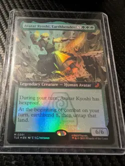 Avatar Kyoshi, Earthbender (Extended Art) Avatar: The Last Airbender Foil - Image 1