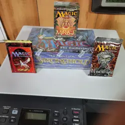 Magic: The Gathering, Stronghold contains 36 booster packs plus 3 more packs. - Image 1