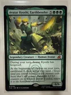 Avatar Kyoshi, Earthbender -Avatar: The Last Airbender MTG Magic The Gathering - Image 1