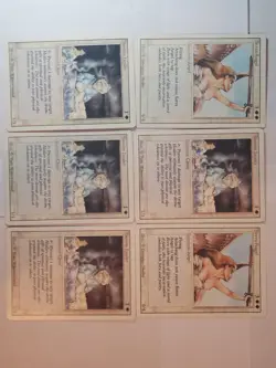Serra Angel (2x) Revised Edition Regular Samite Healer (X4) - Image 1