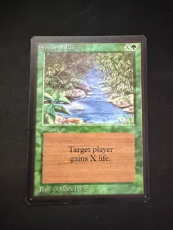 Magic The Gathering: Beta Stream of Life MTG Beta - Image 1