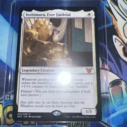 MTG Yoshimaru, Ever Faithful - Kamigawa: Neon Dynasty Commander #032 - Image 1