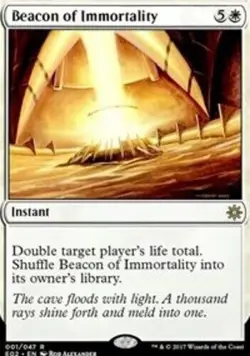 1x Beacon of Immortality LP - NM Explorers of Ixalan MTG Magic the gathering cn - Image 1