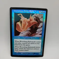 Wormfang Behemoth Foil x1 - Judgement - MTG - Near Mint Pack Fresh - Image 1