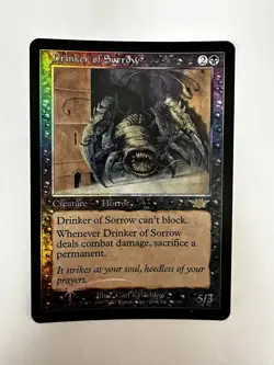 FOIL Drinker of Sorrow *Legions* MTG Magic the Gathering - Image 1