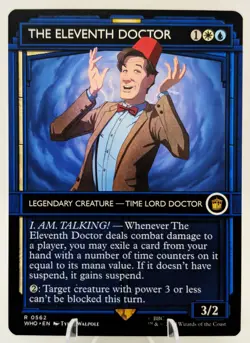 The Eleventh Doctor | TARDIS MTG WHO | EDH Commander Izzet Suspend Showcase | NM - Image 1