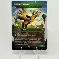 Final Fantasy Paradise Chocobo - Birds of Paradise FOIL Magic MTG FIC483 - Image 1