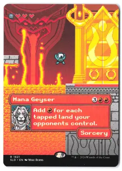 Mana Geyser #1821 SLD MTG NM - Image 1