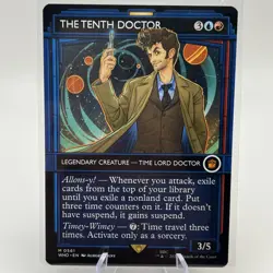MTG Universes Beyond: Doctor Who The Tenth Doctor Showcase 0561 NM Mythic - Image 1