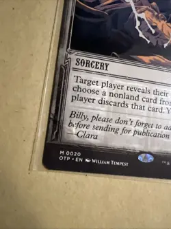 MTG Thoughtseize OTP 0020 M NM Regular - Image 3