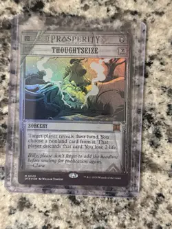 Thoughtseize - Outlaws of Thunder Junction: Breaking News (OTP) - Image 1