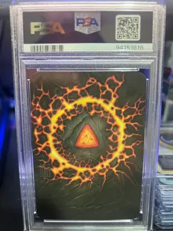 Sorcery Contested Realm Beta Ruby Core Foil PSA 10 - Image 2