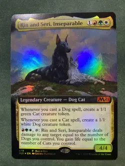 Rin and Seri, Inseparable Buy-A-Box Promos Foil MTG Magic 278 P - Image 1