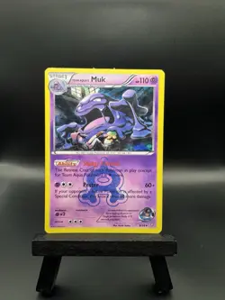 Pokemon Team Aqua's Muk 8/34 Double Crisis Holo HP - Image 1