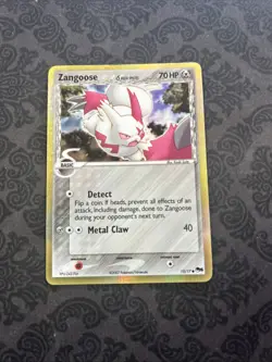 Zangoose (Delta Species) 15/17 Pop Series 5 Holo Pokemon TCG - Image 1