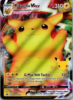 Pokemon Pikachu VMAX - SWSH062 Promo NM - Image 1