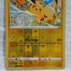 Pikachu #49 Silver Tempest Reverse Holo Pokemon TCG - Image 2