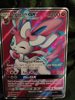 Pokemon TCG Sylveon GX 140/145 Full Art Ultra Rare Near Mint Condition - Image 1