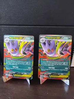 Pokemon TCG Mega Gengar Ex Promo×2 056/094 Phantasmal Flames - Image 1