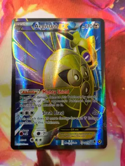 Pokemon Aegislash EX 65a/119 XY Collection Alternate Art Full Art Holo Promo LP - Image 1