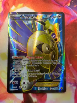 Pokemon Aegislash EX 65a/119 XY Collection Alternate Art Full Art Holo Promo LP - Image 2