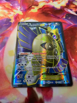 Pokemon Aegislash EX 65a/119 XY Collection Alternate Art Full Art Holo Promo LP - Image 3
