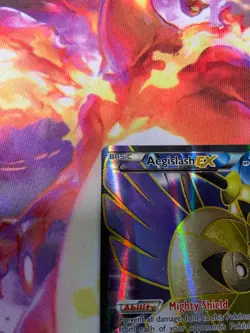 Pokemon Aegislash EX 65a/119 XY Collection Alternate Art Full Art Holo Promo LP - Image 5