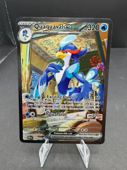 QUAQUAVAL EX 260/193 Special Illustration Rare Pokemon Paldea Evolved NM - Image 1