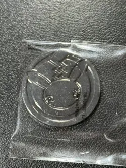 Pokemon TCG PIKACHU Silver Metal Coin Ultra Premium Collector Coin NEW SEALED - Image 1